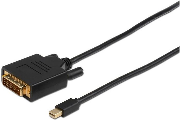 Microconnect - Kbel - Kbel MicroConnect Mini DisplayPort 1.2 - DVI-D (24+1) Dual-Link 2m MDPDVI2B