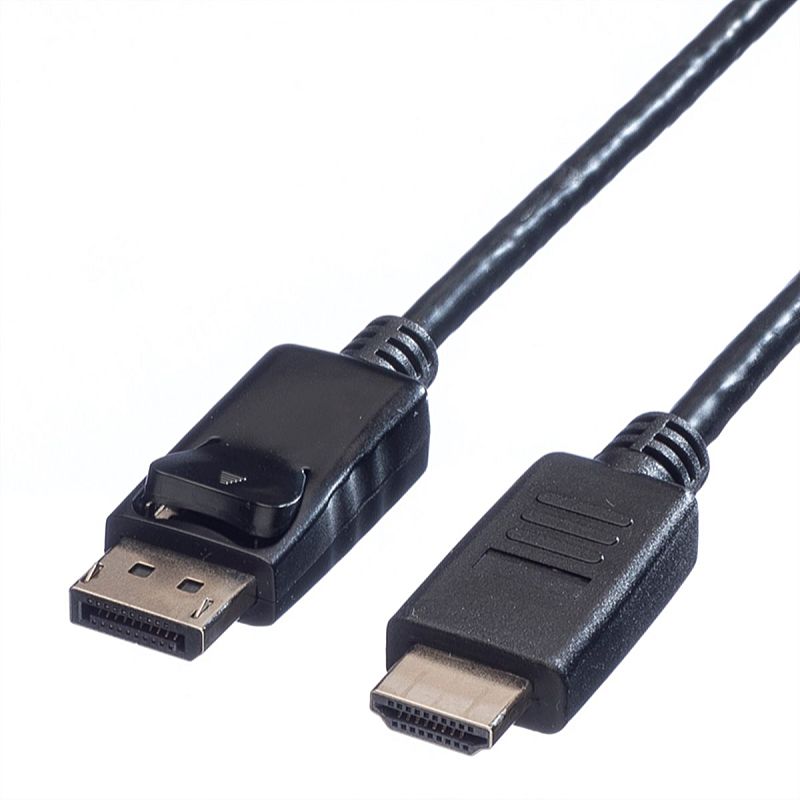 Value - Kbel - Value 2m DisplayPort - HDMI, M/M kbel, fekete