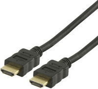 Valueline - Kbel - Valueline 10m HDMI - HDMI 1:4 M-M kbel, fekete