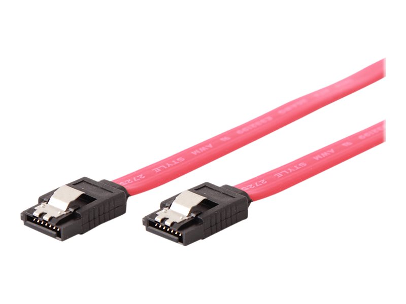 Gembird - Kbel - GEMBIRD CC-SATAM-DATA-0.3M Serial ATA III 30 cm Data Cable metal clips red