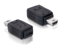 DeLOCK - Kbel Fordit Adapter - Fordt USB Mini(m) - USB Micro A+B(f) Delock65155