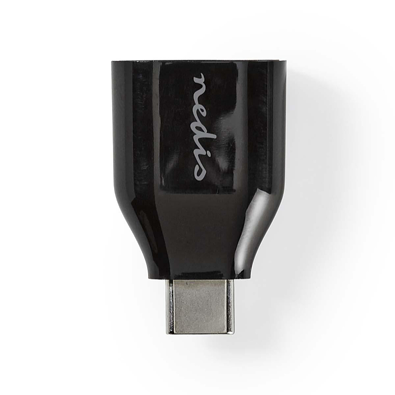 Nedis - Kbel Fordit Adapter - Nedis USB-C M - USB3.0 A F fordt, fekete