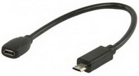 Valueline - Kbel Fordit Adapter - Valueline USBmicroB 11p - USBmicroB mama adapter