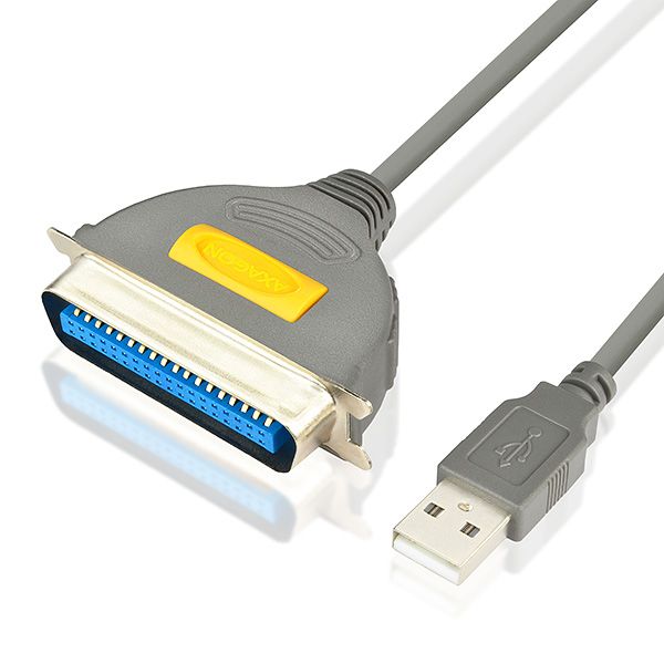 Axagon - USB Adapter Irda BT RS232 - USB-Parallel Adapter Konverter 36p Axagon ADP-1P36 Adattviteli kbel, USB-A, Parallel, USB2.0, Male/Female, 1,5m, Grey