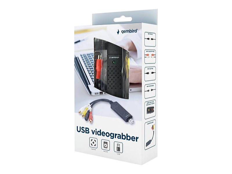 Gembird - Digitalizl eszkz - USB-vide digitalizl 2.0 Video Grabber Gembird UVG-002