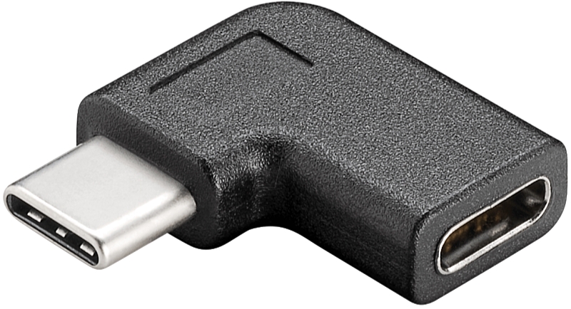 Goobay - Kbel Fordit Adapter - Goobay USB3.1 Type-C M - USB3.1 Type-C F 90 adapter