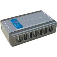D-Link - USB Adapter Irda BT RS232 - D-Link DUB-H7 7 portos aktv USB HUB