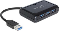 DeLOCK - USB Adapter Irda BT RS232 - DeLOCK 3-port USB 3.0 HUB + Gigabit LAN port