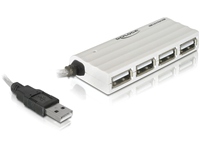 DeLOCK - USB Adapter Irda BT RS232 - Delock USB2.0 HUB 4 Port