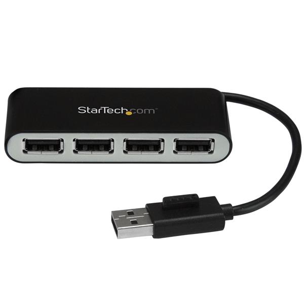 StarTech.com - USB Adapter Irda BT RS232 - StarTech.com USB2.0 4 port HUB, fekete