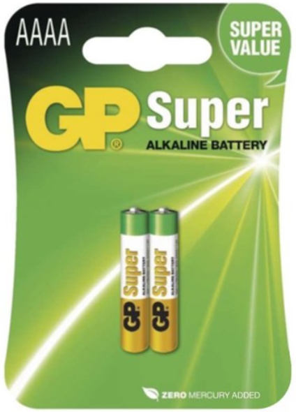 GP - Akku / Elem (Szabvnyos) - GP Super specilis AAAA elem, 2db