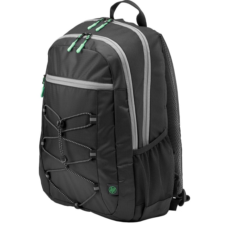 HP - Tska (Bag) - Tska 15,6' HP Active Backpack 1LU22AA HP 15,6' Active Black Backpack htizsk, Tpus: Htizsk, Szn: Fekete/Zld, Maximlis laptop kompatibilits: 15.6 inch, Kls rekeszek szma: 2, Zrs tpusa: Cipzr