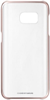 SAMSUNG - Mobil Kiegsztk - Samsung Galaxy S7 Clear Cover htlap tok, arany/rzsaszn