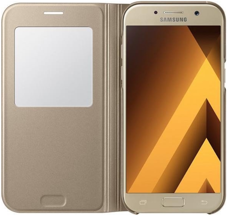 SAMSUNG - Mobil Kiegsztk - Samsung Galaxy A5 (2017) A520F SView Cover, arany