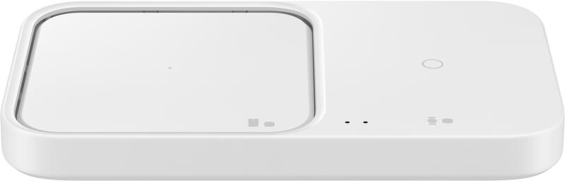 SAMSUNG - Mobil Kiegsztk - Samsung Wireless Charger Duo White EP-P5400TWEGEU (univerzlis vezetk nlkli tlt adapter fehr) kimeneti feszltsg: 9V, kimeneti ramerssg: 2,77A, USB-C: 1db, kimenetek szma: 2db