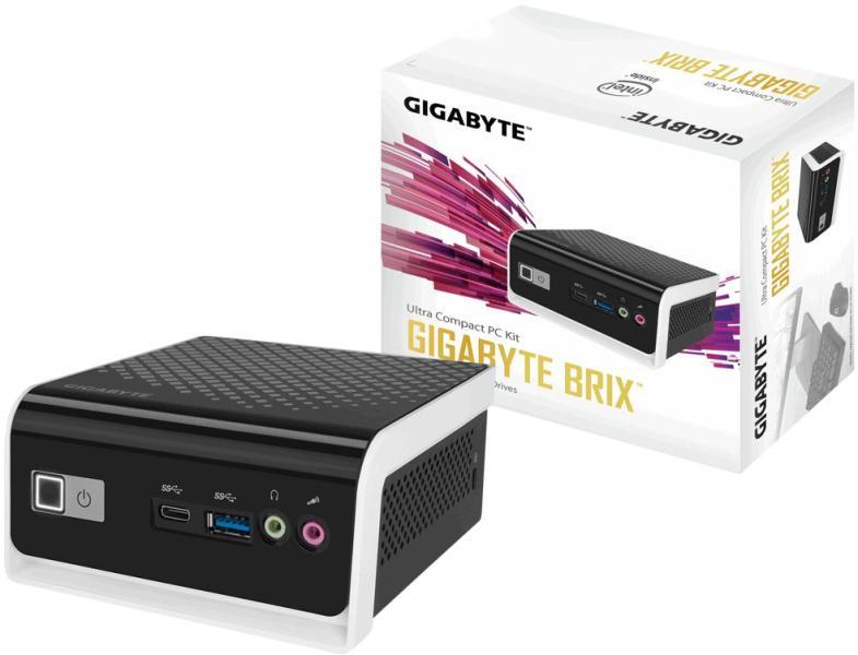GigaByte - PC vzak barebone - PCm Gigabyte BRIX GB-BLCE-4000C N4000 DSUB HDMI