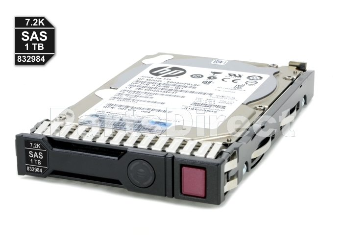 HP - Winchester SCSI/SAS - HP HDD 1TB 7.2K SAS Hot-Plug 12G 2,5' 832984-001