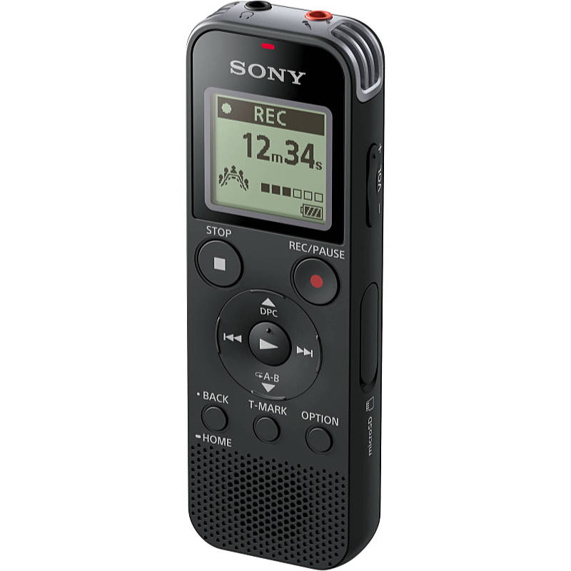 SONY - X Egyb - Sony ICD-PX370 4Gb Digitlis mono diktafon, fekete